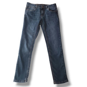 Lucky Brand Girls 10 Zoe Skinny Denim Jean Dark Wash